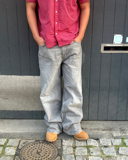 Gray baggy 157 jeans