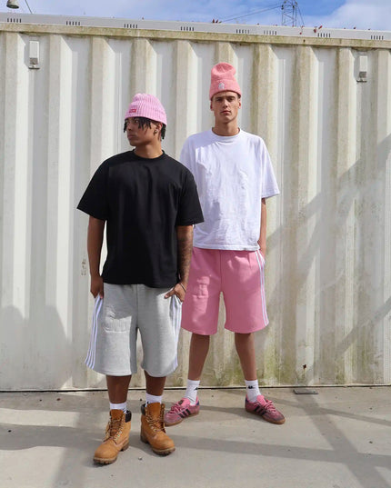 Grå sweatshorts