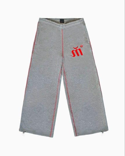 Sweatpants Gray/Red