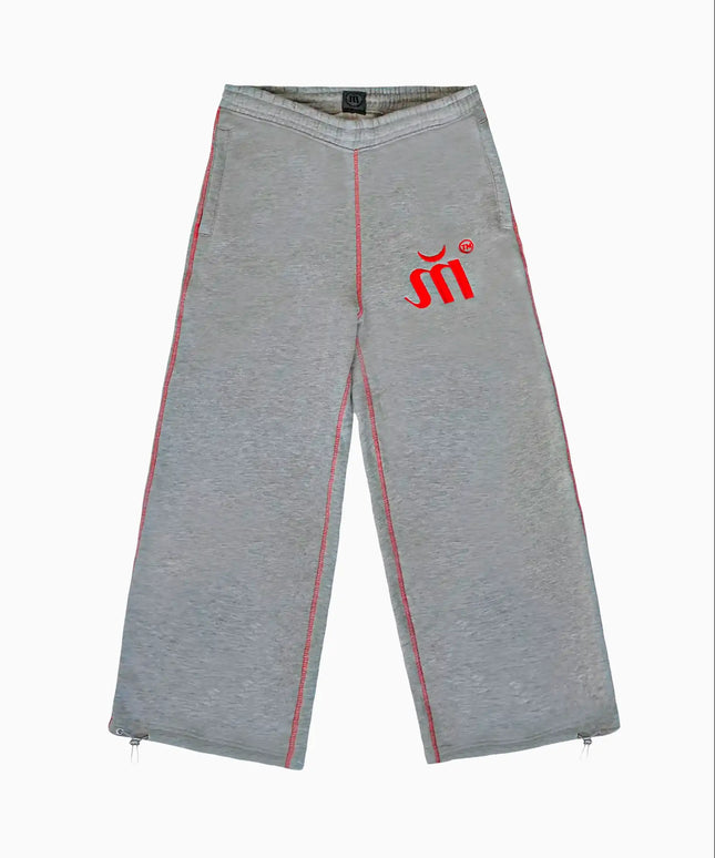 Sweatpants Gray/Red