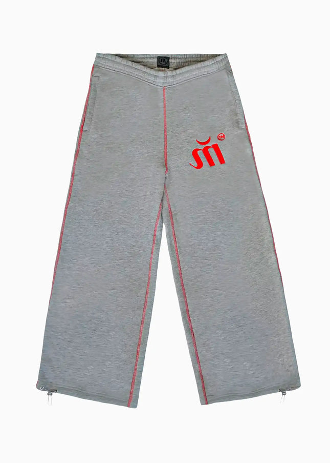 Sweatpants Gray/Red