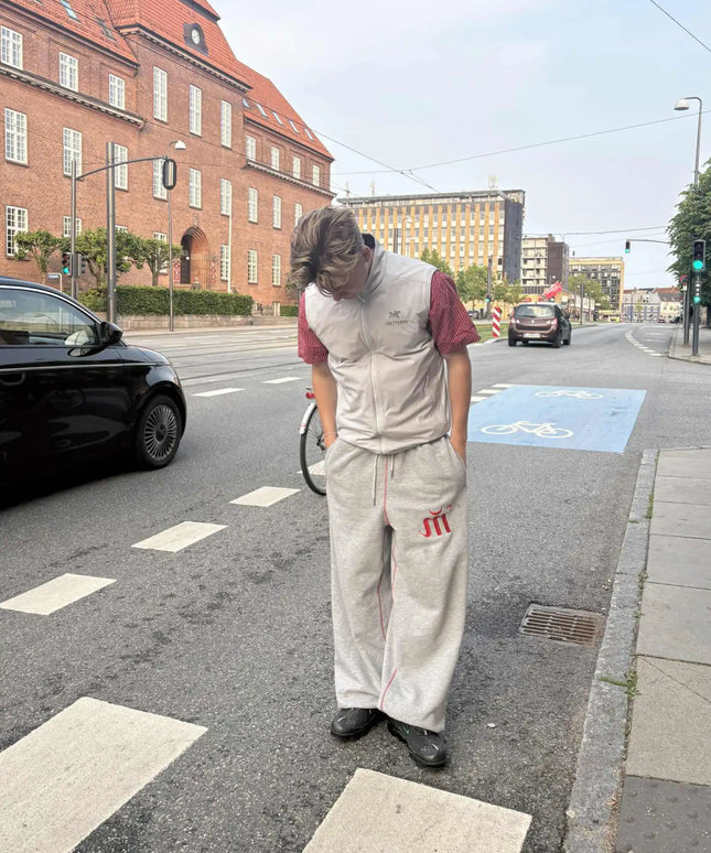 Møst sweatpants Gray/Red