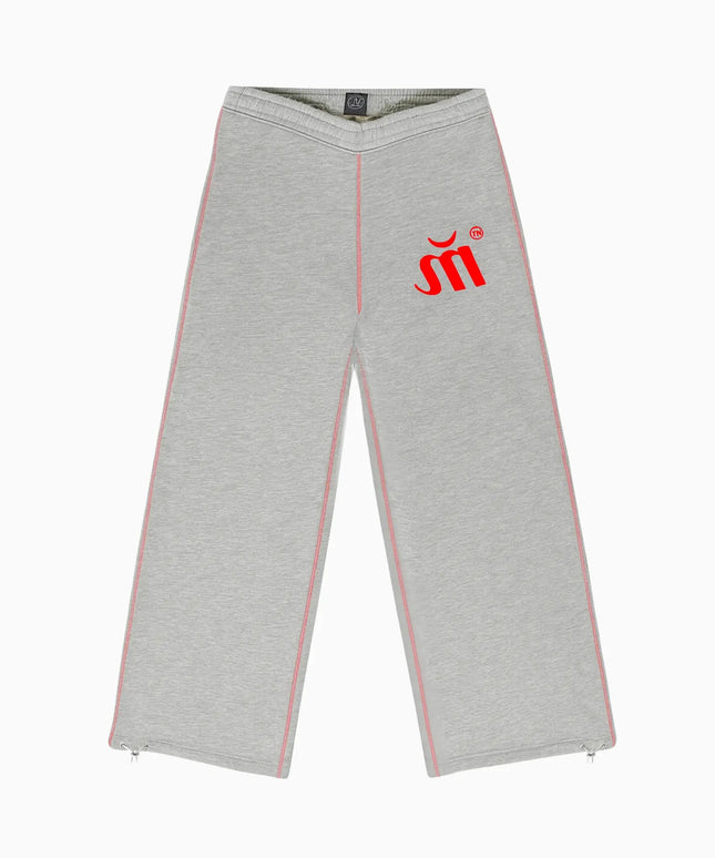 Sweatpants Gray/Red
