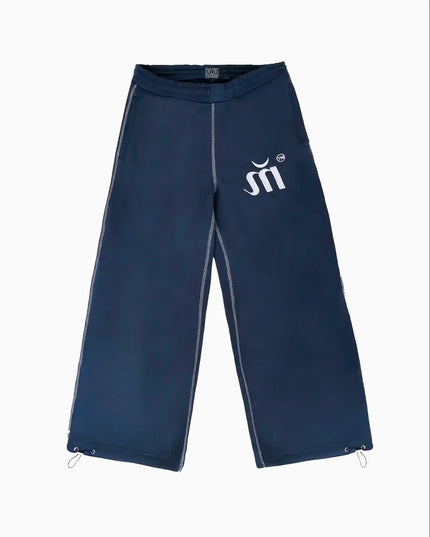 Sweatpants Blue/white