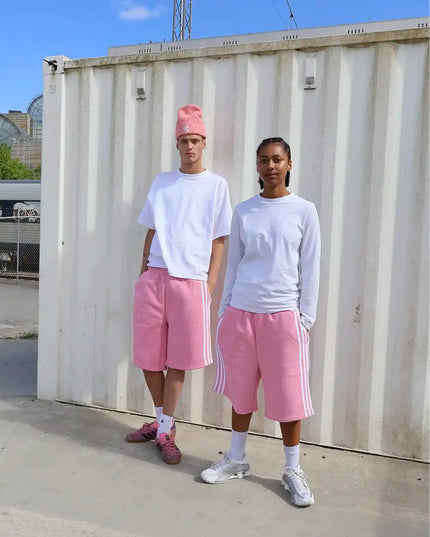 Grå sweatshorts