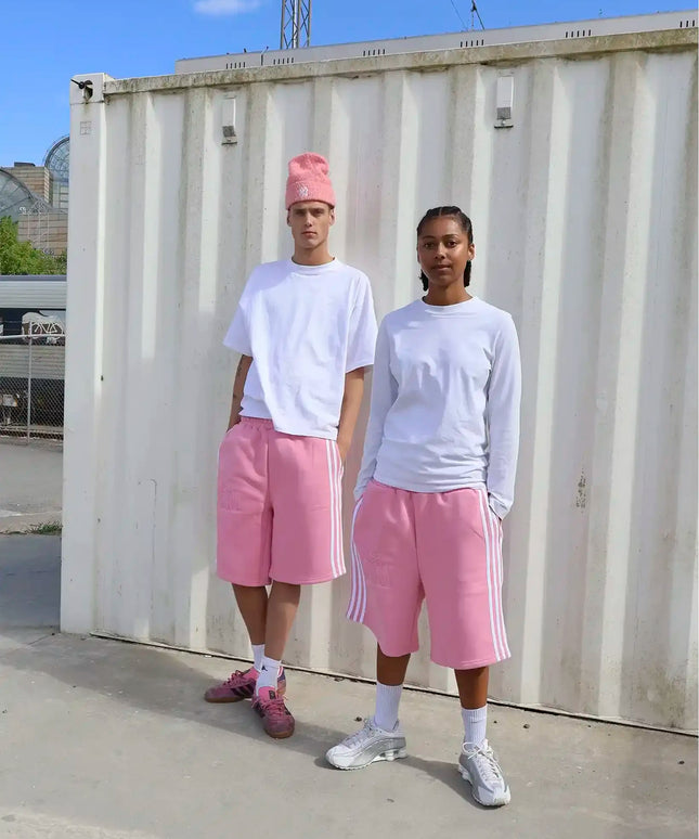 Grå sweatshorts